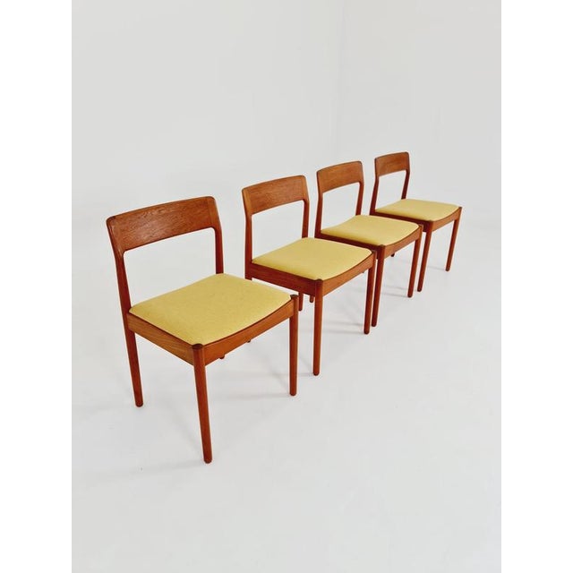 Danish Teak Dining Chairs by Johannes Norgaard 1960s, Set of 4 For Sale - Image 3 of 18
