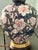 Hollywood Regency Frederick Cooper Vintage Dark Blue Floral Lamp For Sale - Image 3 of 10