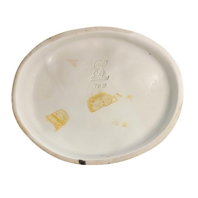 Porcelain Allegories for Summer and Winter, Four Seasons Series by Carl Thieme, Potschappel, 1902, Set of 2 For Sale - Image 9 of 12