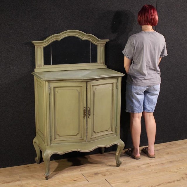 Vintage Italian Lacquered Sideboard, 1950 For Sale - Image 3 of 14