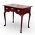 Georgian Walnut Lowboy with Brass Handles For Sale - Image 14 of 14