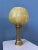 Vintage Art Deco Glass Lamp with Bronze Base For Sale - Image 6 of 11
