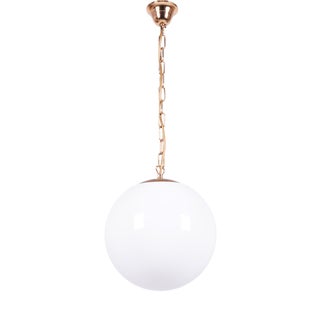 Mid-Century Czech Brass Pendant Light attributed to J. Kamenický Šenov, 1960s For Sale