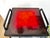 Orange Wrought Iron and Ceramic Side Table by Frères Cloutier, France, 1950 For Sale - Image 8 of 8