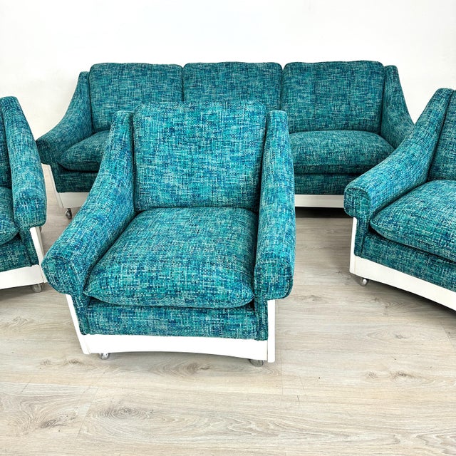 Italian Space Age Lounge Chair For Sale In New York - Image 6 of 9