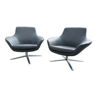 Set of 2 Bob Lounge Chairs by Pearson Lloyd for Coalesse/Steelcase For Sale