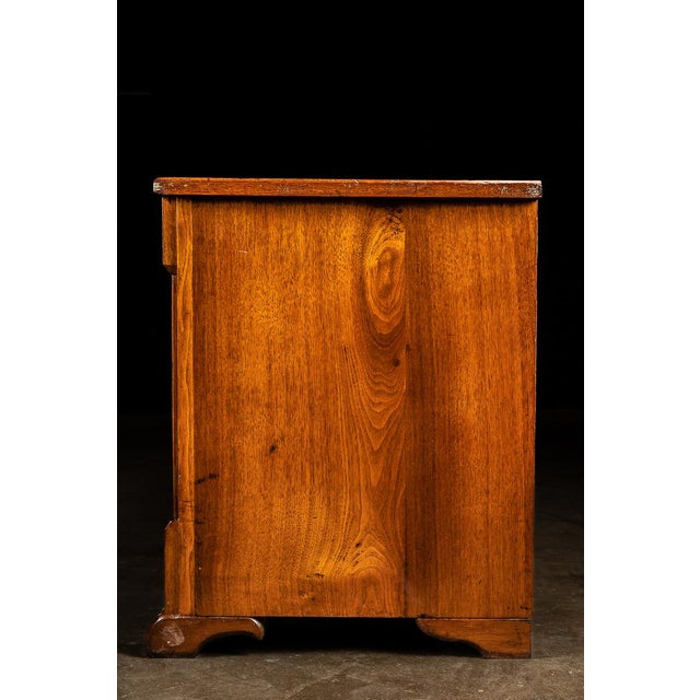 Wood Antique Four Drawer Wooden Chest of Drawers For Sale - Image 7 of 10