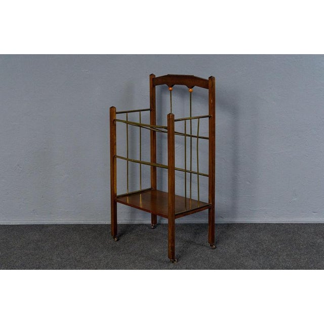 Art Nouveau Newspaper Rack, Early 20th Century For Sale - Image 3 of 18