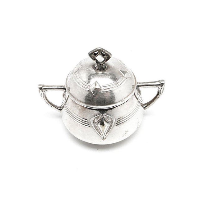 Sugar Bowl from WMF, Germany, Early 20th Century For Sale - Image 3 of 13