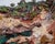Paint 1930s Painting "The Pool" by Paul Dougherty Impressionist Oil on Board For Sale - Image 7 of 7