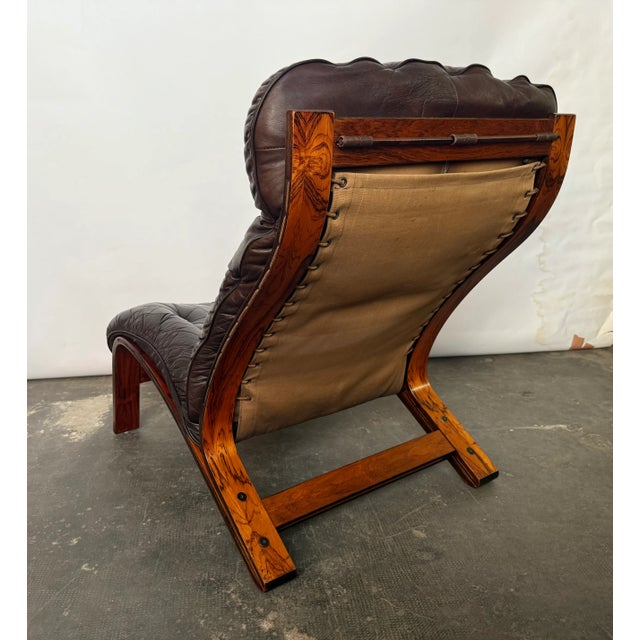 Lounge Chair by Oddvin Rykken for Rybo, 1970s For Sale - Image 3 of 5
