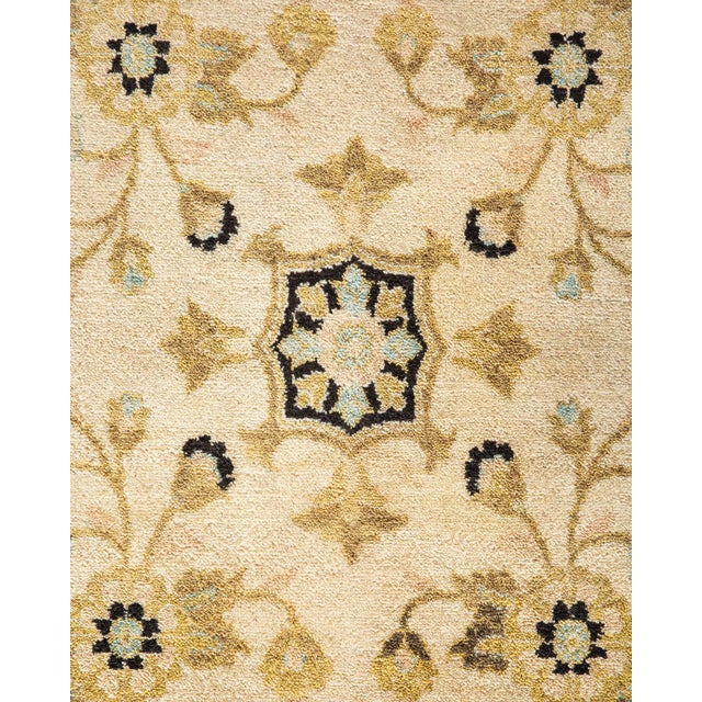 Traditional Mogul, One-of-a-Kind Hand-Knotted Area Rug - Ivory, 10' 1" x 13' 7" For Sale - Image 3 of 8