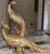 Hollywood Regency Syroco Pair of Peacocks -Set of Two For Sale - Image 9 of 12