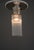 Art Deco Alpaca Ceiling Lamp with Glass Sticks, 1920s For Sale - Image 3 of 9