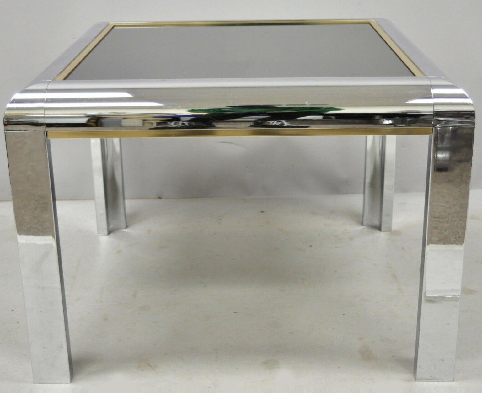 chrome lamp tables