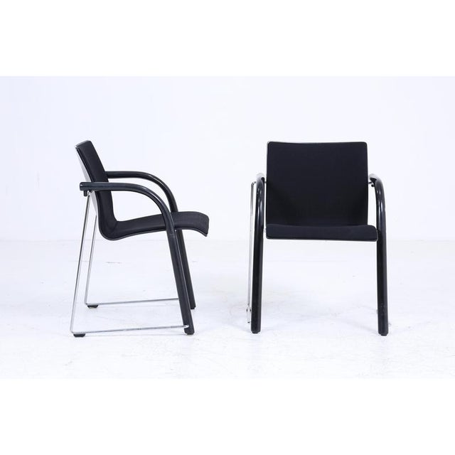 Bauhaus Vintage S320 Chair in Tubular Steel and Wood by Wulf Schneider and Ulrich Böhme for Thonet, 1980s For Sale - Image 3 of 11