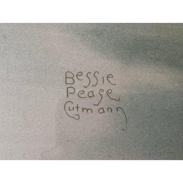 Blue Set of Two Antique 1920s Bessie Pease Gutmann Baby Prints in Original Frames For Sale - Image 8 of 12