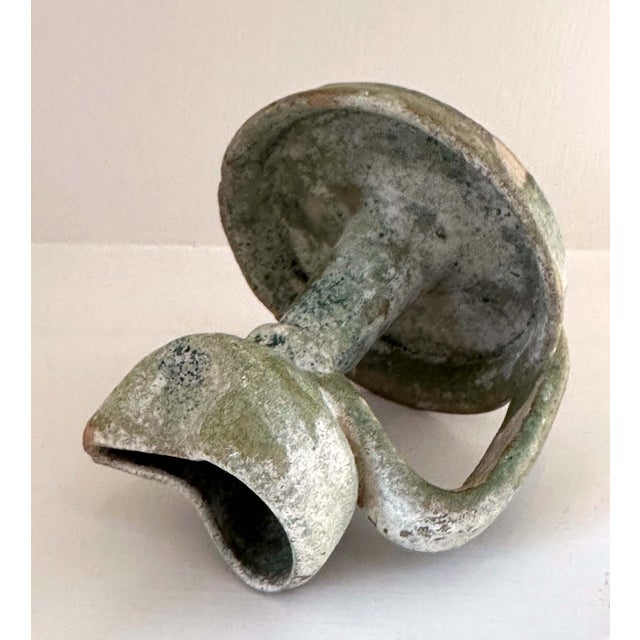 15th Century & Earlier Collection of Four Persian Glazed Ceramic Oil Lamps For Sale - Image 5 of 18