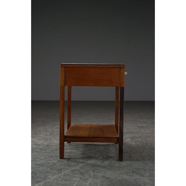 Amsterdam School Side Table, 1930s For Sale - Image 10 of 18