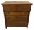 Late 19th Century Tiger Maple and Cherry Wood Federal Chest of Drawers Two Over Three For Sale