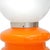 Metal Orange and White Glass Floor Lamp from Stilux Milano, 1970 For Sale - Image 7 of 15