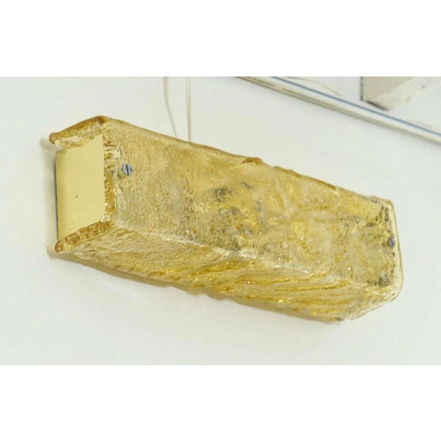 Mid-Century Modern Austrian Murano Glass Wall Sconce, 1960s For Sale - Image 3 of 6