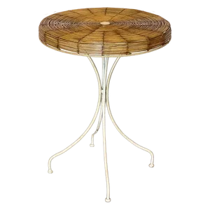 Vintage Rush and Iron Table, 1970s