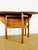 Scandinavian Round Drop Leaf Folding Dining Table in Teak, 1960s For Sale - Image 10 of 16