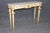 Italian Louis XVI Style Parcel Gilt Marble Top Console Table For Sale - Image 4 of 14