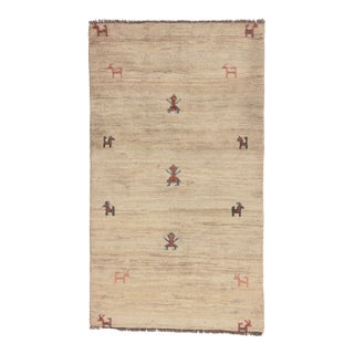 Vintage Persian Gabbeh Rug, 02'11 X 05'02 For Sale