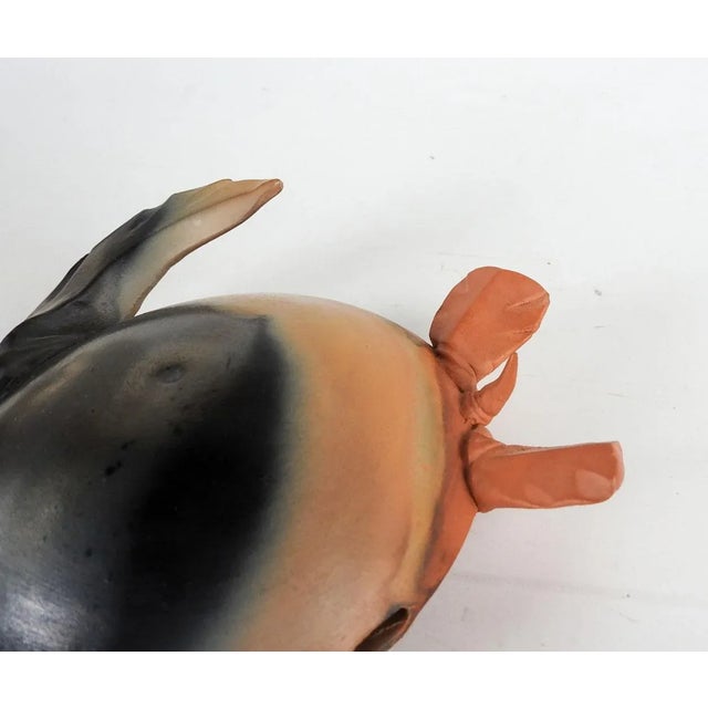 Artist Studio Pottery Sea Turtle Whistle For Sale - Image 4 of 11