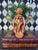 Vintage Indian Terracotta Seated Woman Folk Art Sculpture, 10" For Sale - Image 10 of 18