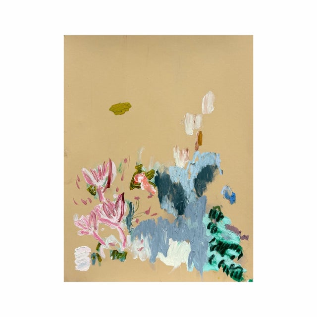 24 x 18” mixed media on paper Acrylic, oil, oil pastel on paper Signed on the front Signed, titled, and dated on the back