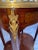 French Transitional Louis Xv/Xvi Style Oval Marquetry Side Table For Sale - Image 9 of 12