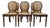 Louis XVI Style Wickerwork Medallion Chairs, Set of 6 For Sale