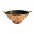 Vintage 1940’s-1960’s Copper Colander by Waldow Brooklyn With Brass Handles | American Handcrafted Kitchenware For Sale