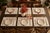 Vintage Italian Red Coral Cork-Backed Placemats - Set of 6 For Sale - Image 9 of 11
