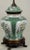 Chinese Chinese Famille Vert Porcelain Jar & Cover in French Bronze Mounts as a Table Lamp For Sale - Image 3 of 11