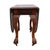 Extendable Chippendale Dining Table, 1930s For Sale - Image 6 of 8