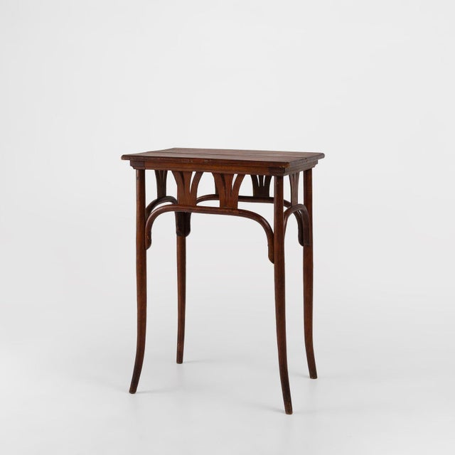 Art Nouveau Side Table in Bentwood by J. & J. Kohn, Austria, 1890s For Sale - Image 11 of 11