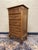 Vintage French Style Chest of Drawes in Carved Oak For Sale - Image 6 of 6