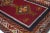 Red Fine Antique Turkish Tribal Wool Rug 3'3'' X 6'3'' For Sale - Image 8 of 9