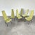 Wood 6 Green High Back 2051 C Dining Chairs by Adrian Pearsall for Craft Associates For Sale - Image 7 of 18