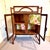 Mid 20th Century Vintage Faux Bamboo Glass Display Cabinet For Sale - Image 5 of 10