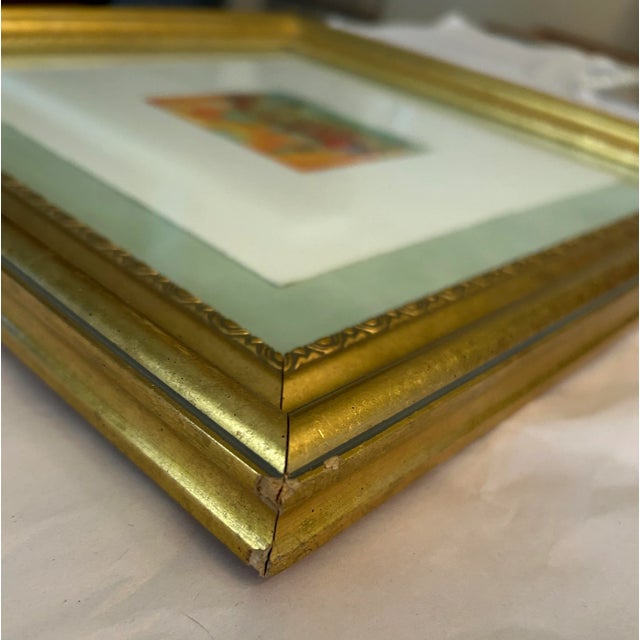 Framed Hand Signed Lithograph of San Giorgio, Venice For Sale In Palm Springs - Image 6 of 8