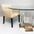 Metal Jeffrey Bigelow Lucite and Bronze Foyer / Center / Dining Table For Sale - Image 7 of 8