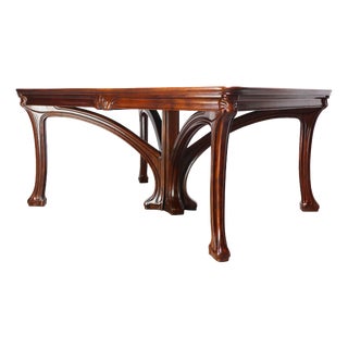 French Art Nouveau Dining Table by Eugène Gaillard for Maison Bing, 1900 For Sale