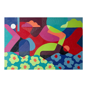 "Dreamstate" Acrylic on Canvas by Mary Lai