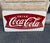 Vintage Coca-Cola Sign, 1950, in Very Good conditions. Designed 1950 to 1959