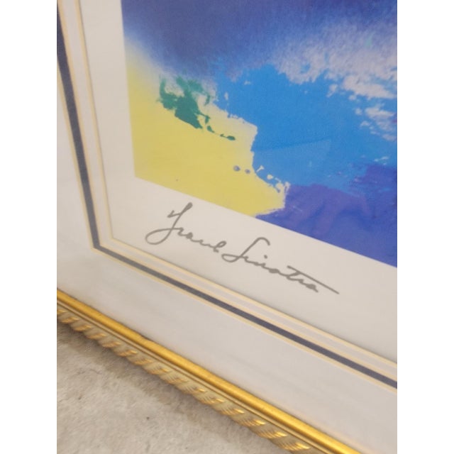 Leroy Neiman Frank Sinatra Custom Framed & Hand Signed Lithograph For Sale - Image 9 of 9